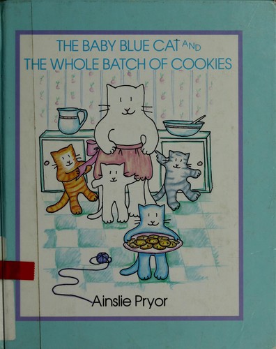 The baby blue cat and the whole batch of cookies