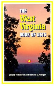The West Virginia book of lists