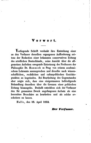 Der verderbliche Einfluss der Hegelschen Philosophie. Zur Beurtheilung und Würdigung des ...