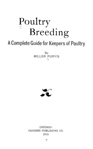 Poultry breeding