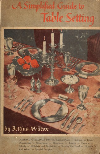 A simplified guide to table setting