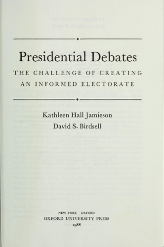 Presidential debates