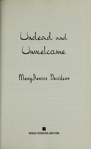Undead and unwelcome