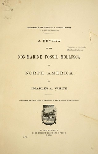 A review of the non-marine fossil mollusca of North America