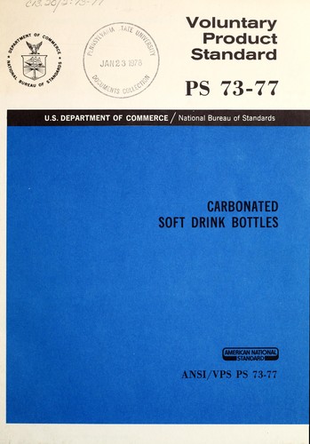 Carbonated soft drink bottles
