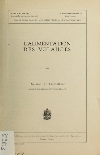 L'alimentation des volailles