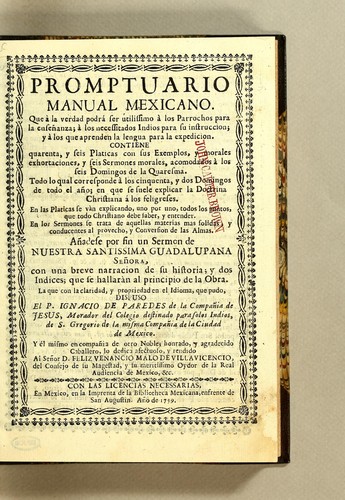 Promptuario manual mexicano