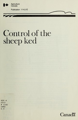 Control of the sheep ked