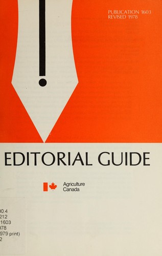 Editorial guide