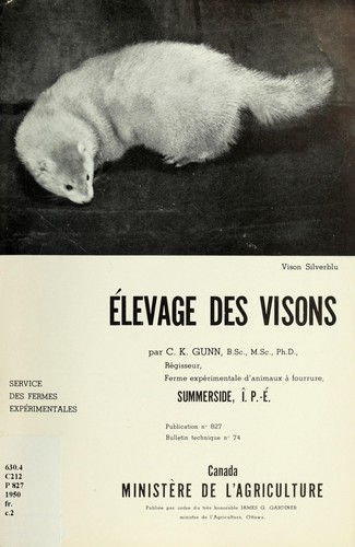 Élevage des visons