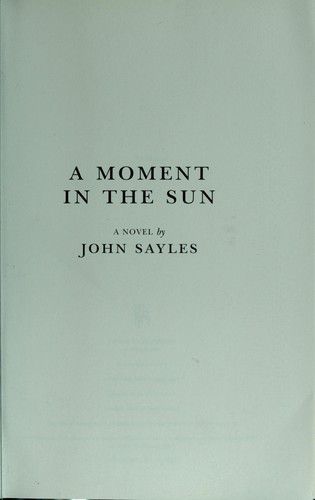 A moment in the sun