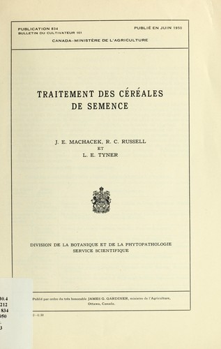 Traitement des céréales de semence