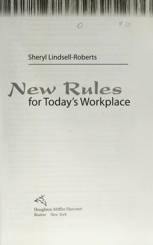 New rules for today's workplace
