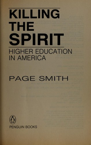 Killing the spirit