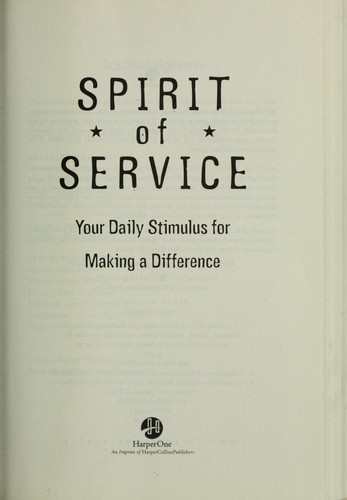 The spirit of service