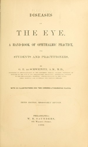 Diseases of the eye