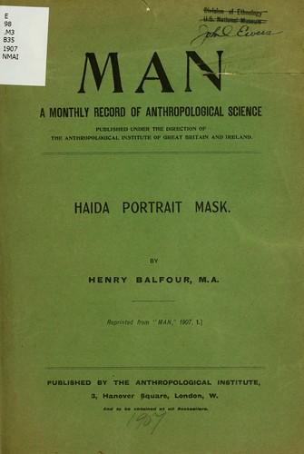 Haida portrait mask