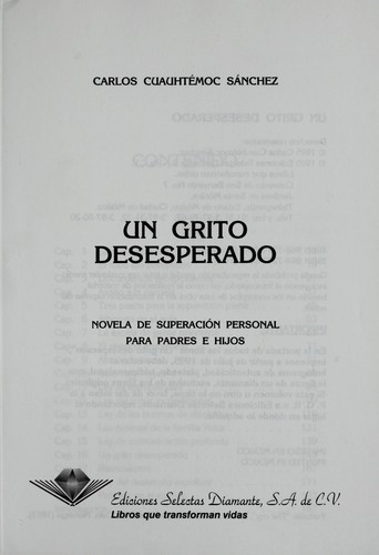 Un grito desesperado