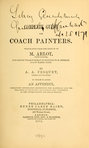 A complete guide for coach painters
