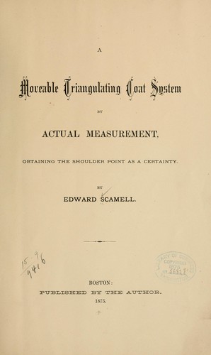A moveable triangulating coat system by actual measurement...