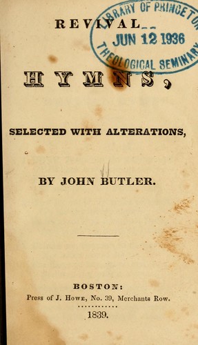 Revival hymns