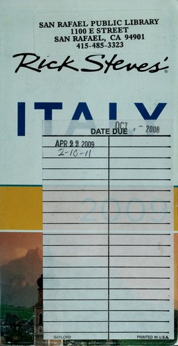Rick Steves' Italy 2009