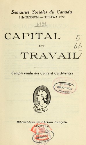 Capital et travail