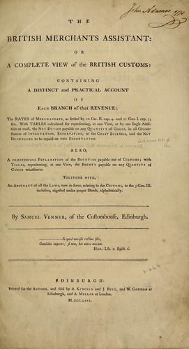 The British merchants assistant