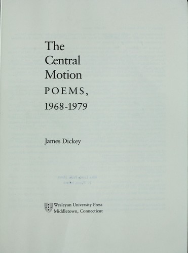The central motion
