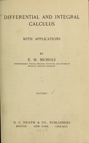 Differential and integral calculus