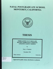 Forecasting Navy issue and receipt workload at Defense Logistics Agency depots