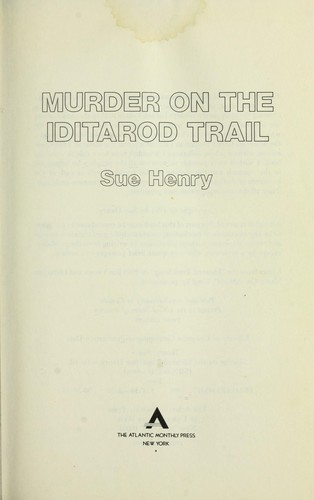 Murder on the Iditarod Trail