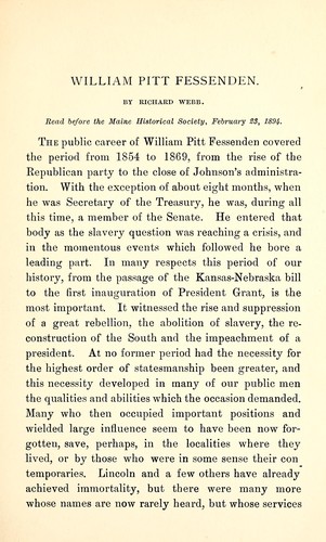 William Pitt Fessenden