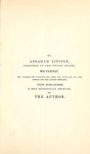 The cause of the United States against the rebel confederacy