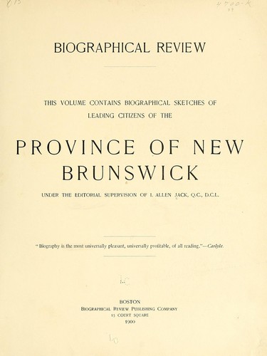 Biographical review