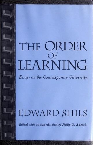 The order of learning