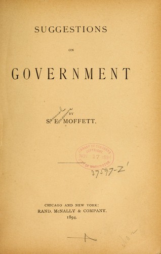 Suggestions on government