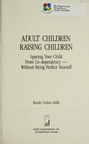 Adult children raising children