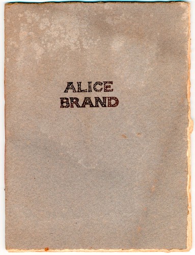 Alice Brand