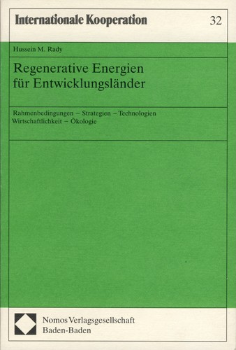 Regenerative Energien für Entwicklungsländer