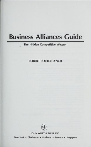 Business alliances guide