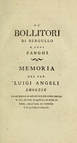 De'bollitori di Bergullo e suoi fanghi