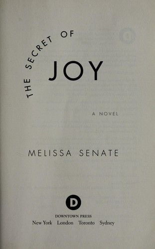 The secret of joy