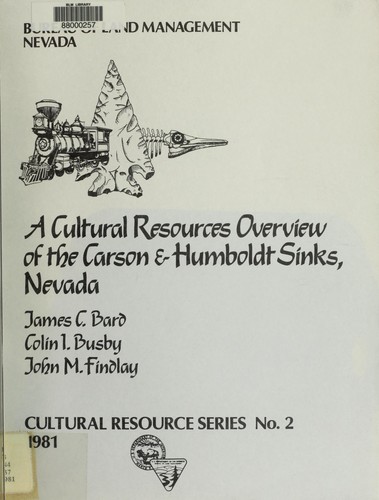 A cultural resources overview of the Carson and Humboldt Sinks, Nevada