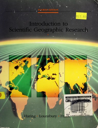 Introduction to scientific geographic research