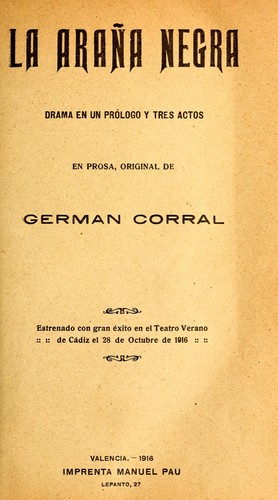 La araña negra