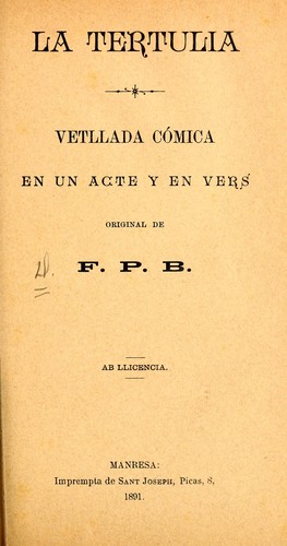La tertulia