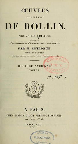 Oeuvres complètes
