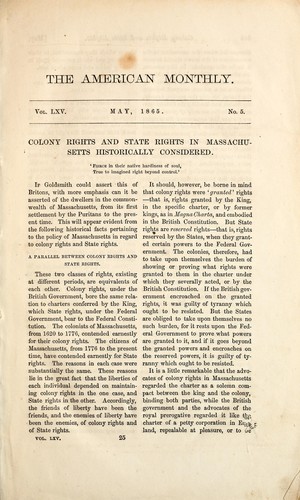 The American monthly