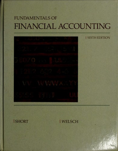 Fundamentals of financial accounting